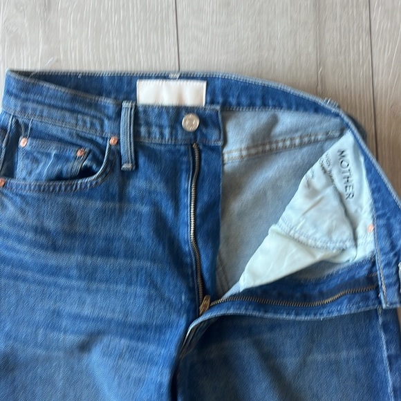 MOTHER SUPERIOR DENIM SZ 26 PERFECT CONDITION HIGH WAIST ZIPPER FLY - Picture 5 of 10
